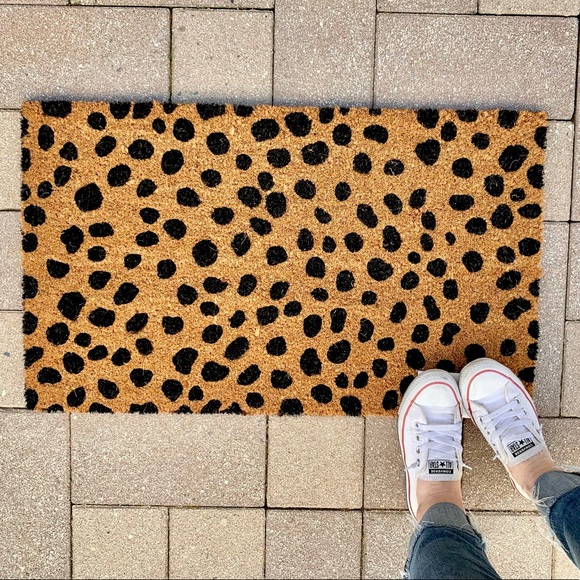 itslove Other - | lux leopard doormat |